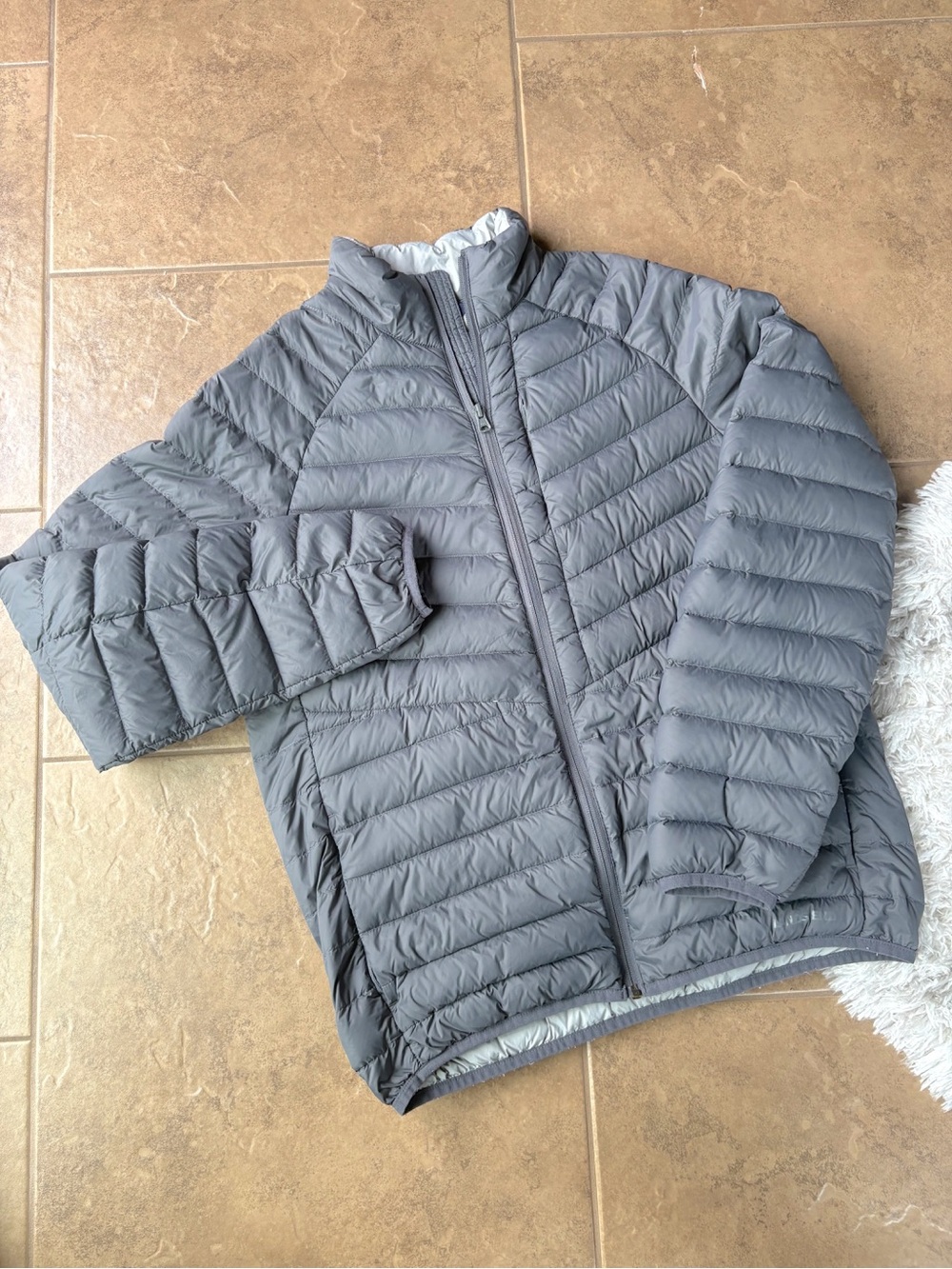 Lands End Lightweight Quilted Puffer Jacket • Size S